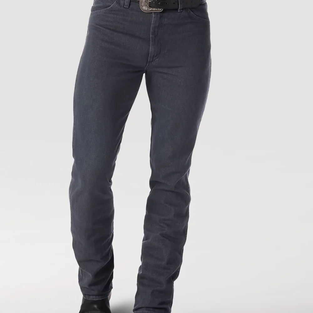 Wrangler Cowboy Cut Slim Fit Jean in Charcoal Gray