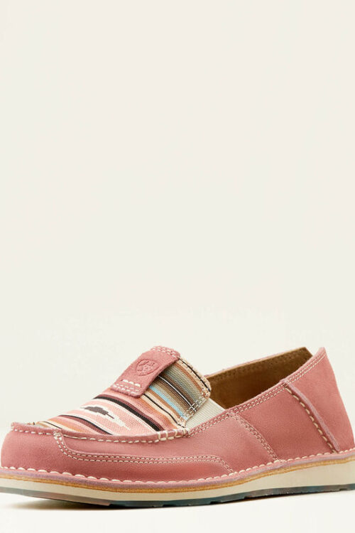 Cruiser Azalea Suede – Baby Pink Serape